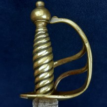 English 1751 Pattern Infantry Hanger, North Lincoln Militia, by Samuel Harvey 3